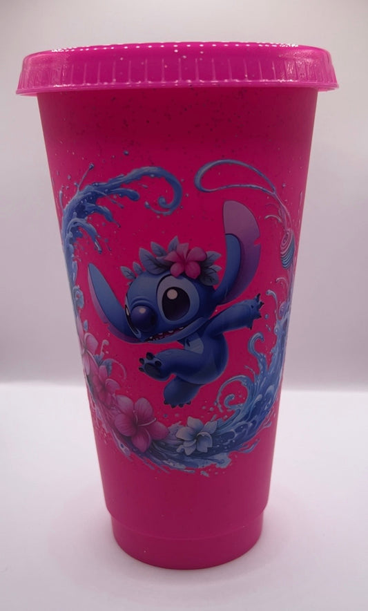 Stitch Plastic Cup