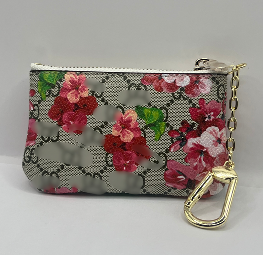 Floral Designer Pouch