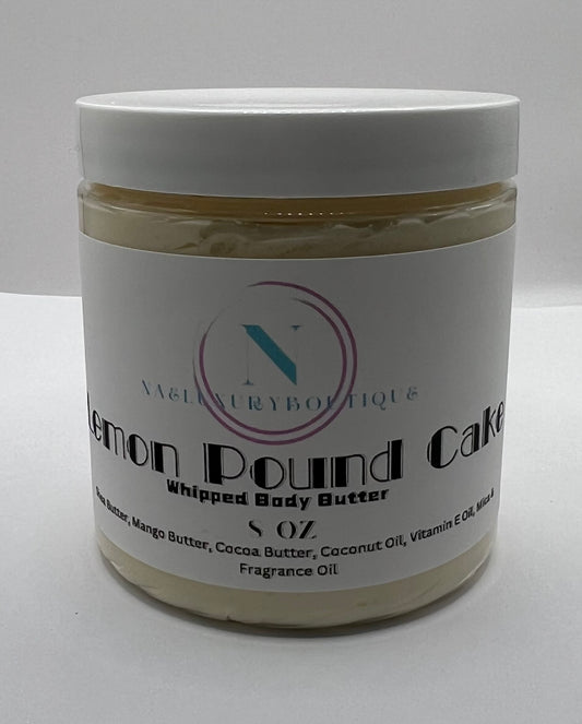 Lemon Pound Cake Body Butter