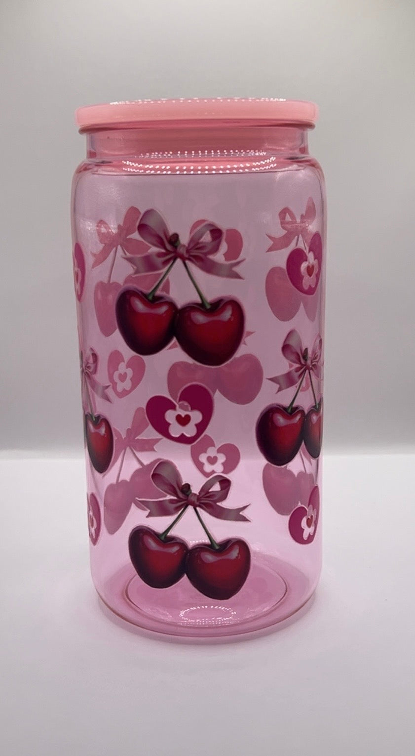 Big Cherry Jelly Plastic Cup
